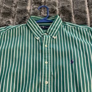 Button up short sleeve Polo shirt